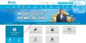 Các phương thức rút tiền Hi88 phổ biến